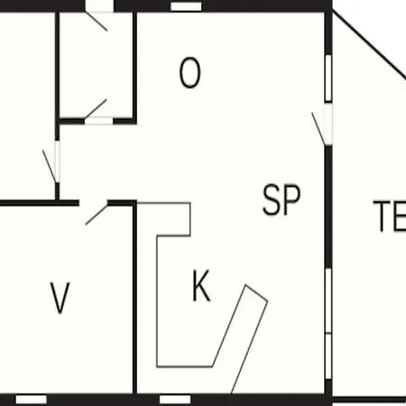 Dom wakacyjny 4 Person In